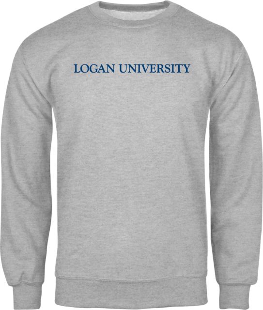 Logan Fleece Crew Primary Logo - ONLINE ONLY