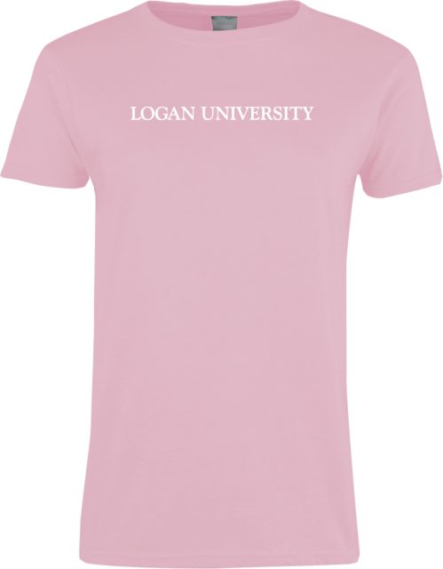 Logan Womens Short Sleeve Tee Primary Logo - ONLINE ONLY