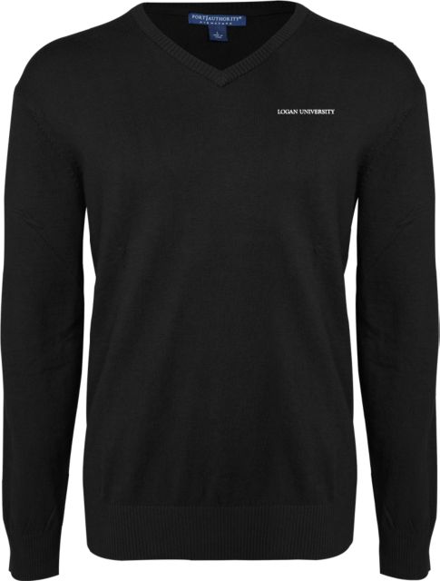 Logan VNeck Sweater Primary Logo - ONLINE ONLY