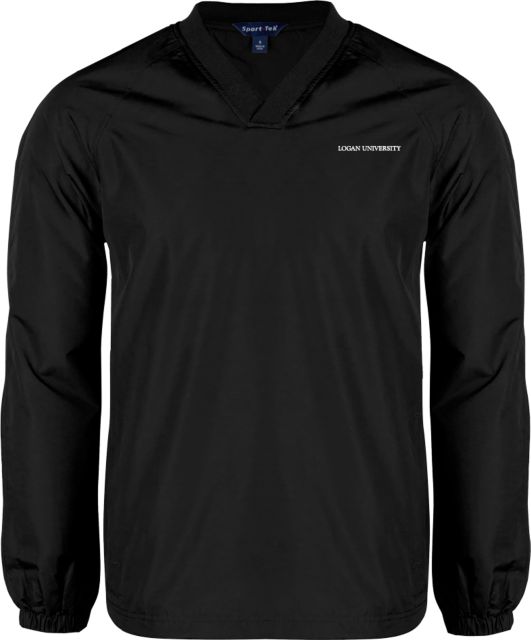 Logan V Neck Raglan Windshirt Primary Logo - ONLINE ONLY