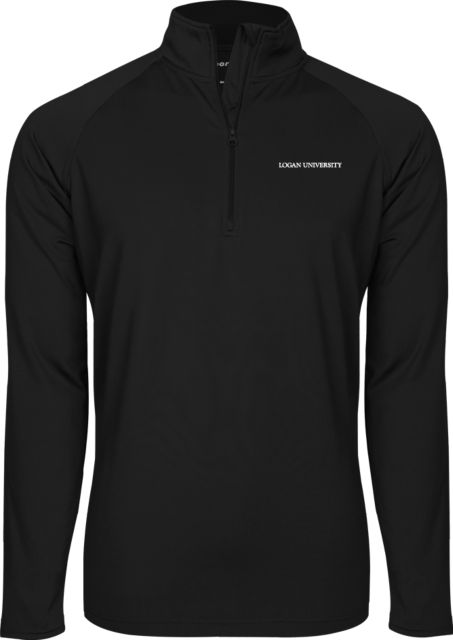 Logan Sport Tek Sport Wick Stretch 1/2 Zip Pullover Primary Logo - ONLINE ONLY