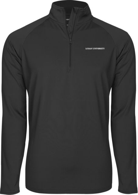 Logan Sport Tek Sport Wick Stretch 1/2 Zip Pullover Primary Logo - ONLINE ONLY