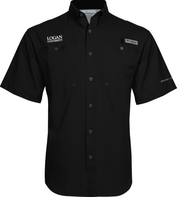 Logan Columbia Tamiami Performance Short Sleeve Shirt Primary Stacked - ONLINE ONLY