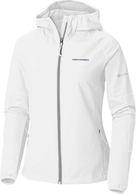 Logan Columbia Ladies Sweet As Ivory Hooded Jacket Primary Logo - ONLINE ONLY