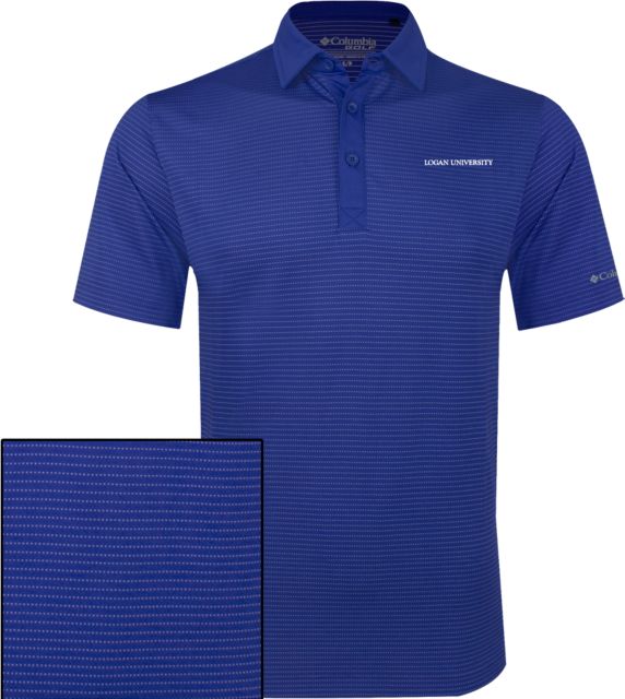 Logan Columbia Omni Wick Sunday Golf Polo Primary Logo - ONLINE ONLY