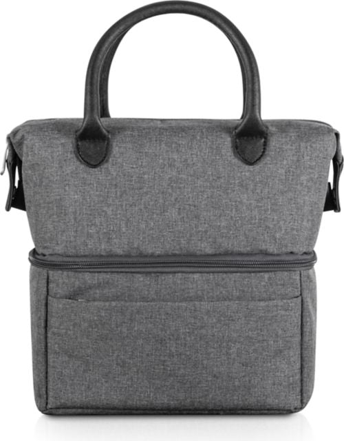 URBAN LUNCH BAG GRAY W BLACK